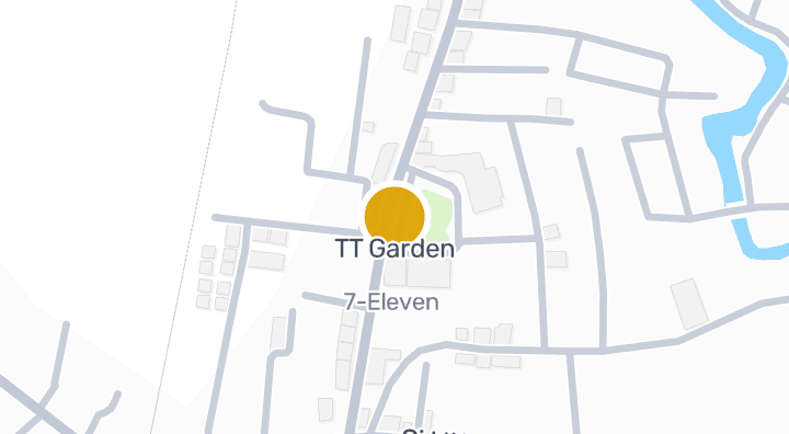 แผนที่แสดงTT Garden