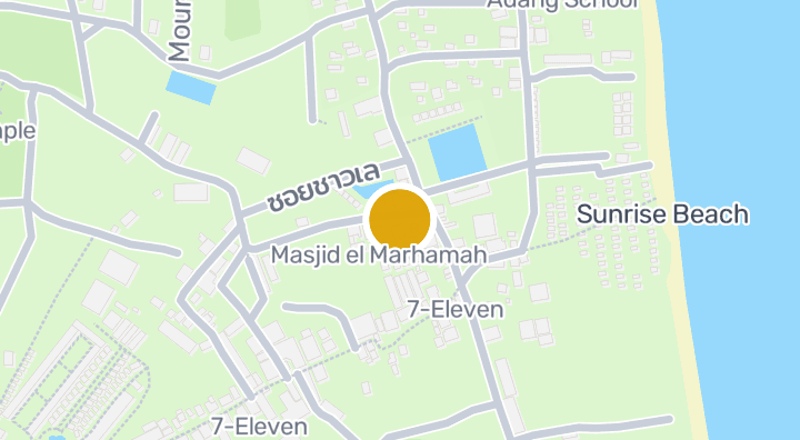 Map showing Keirita's Yoga
