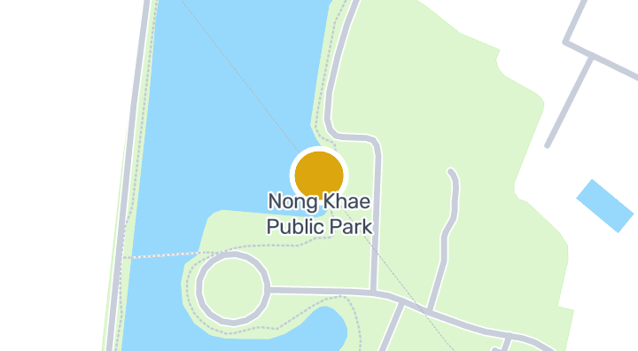 Map showing Nong Khae Public Park