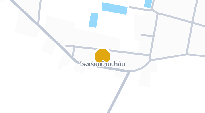 แผนที่แสดงโรงเรียนบ้านป่าชัน