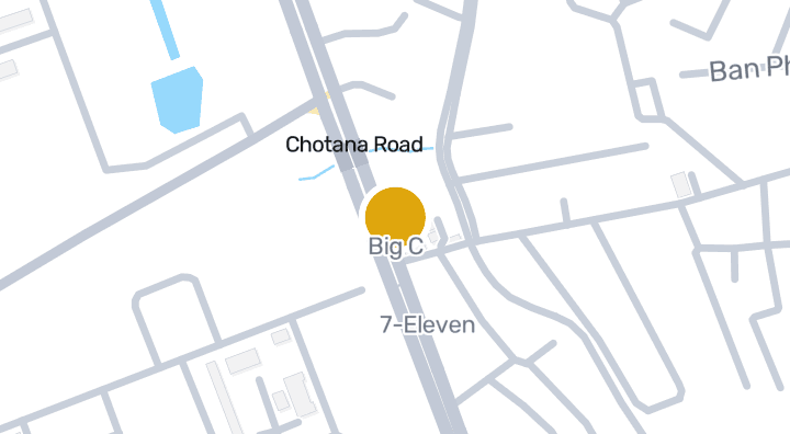 Map showing Big C