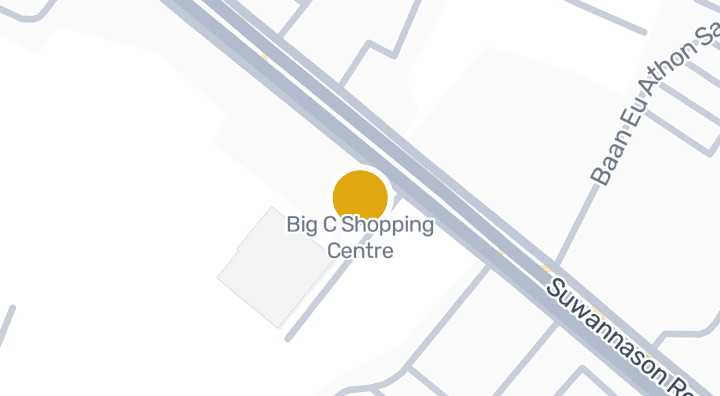 แผนที่แสดงBig C Shopping Centre