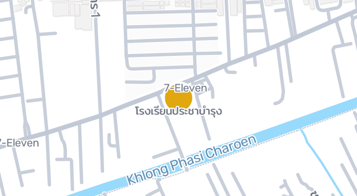 显示โรงเรียนประชาบำรุง的地图