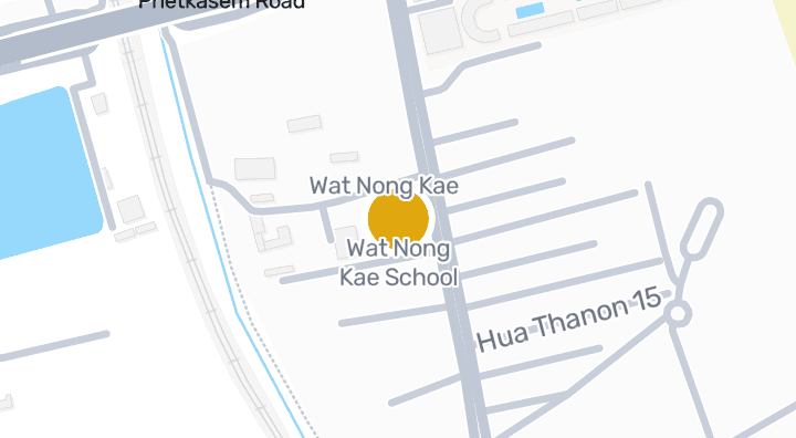显示Wat Nong Kae School的地图
