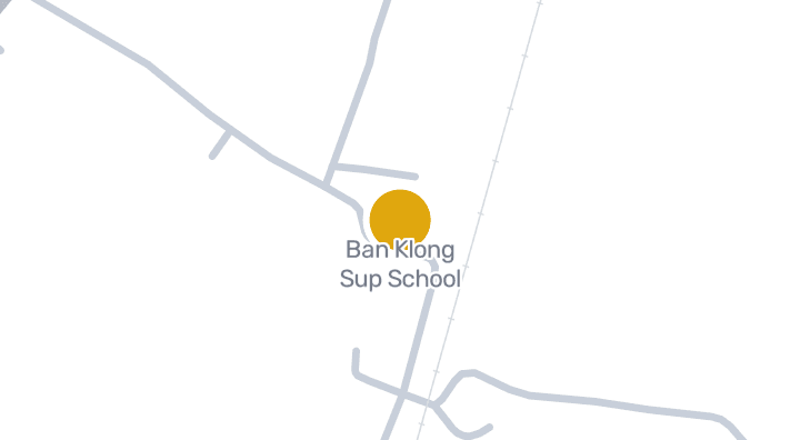 แผนที่แสดงบ้านคลองสูบ