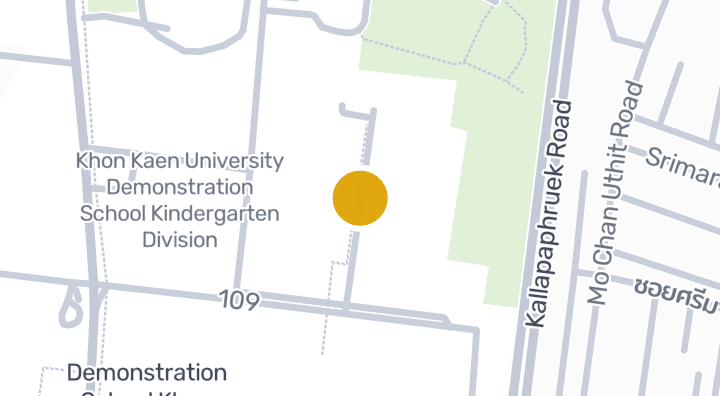 显示Demonstration School Khon Kaen University, Secondary (Suksasart)的地图
