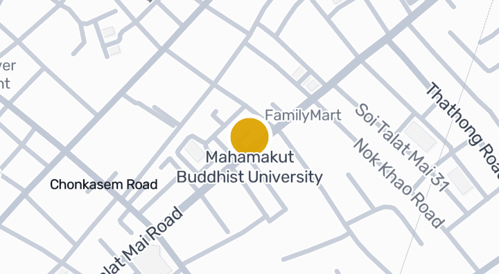 แผนที่แสดงMahamakut Buddhist University
