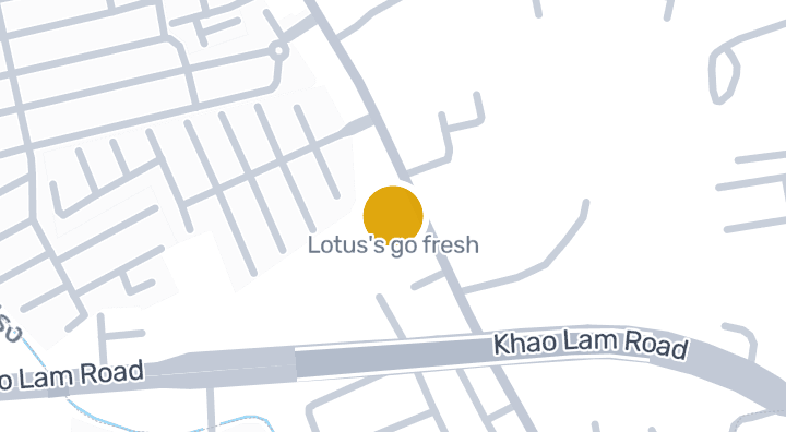 显示Lotus's go fresh的地图