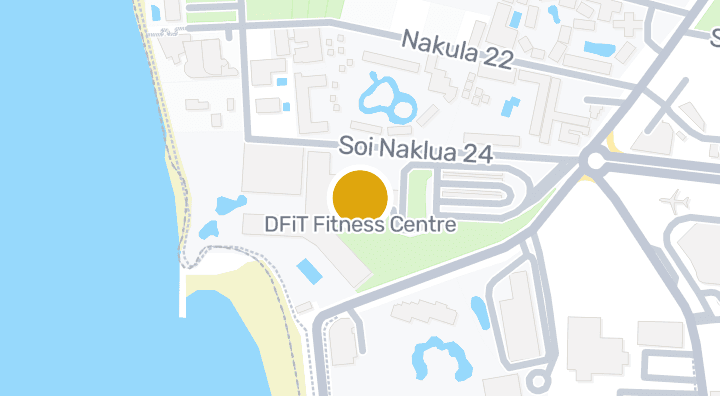 显示DFiT Fitness Centre的地图