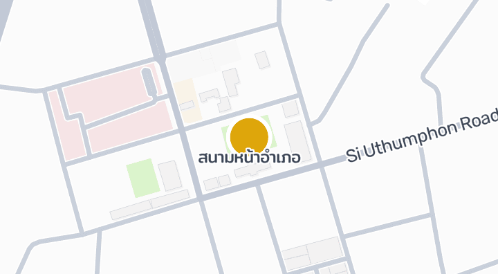 Map showing สนามหน้าอำเภอ