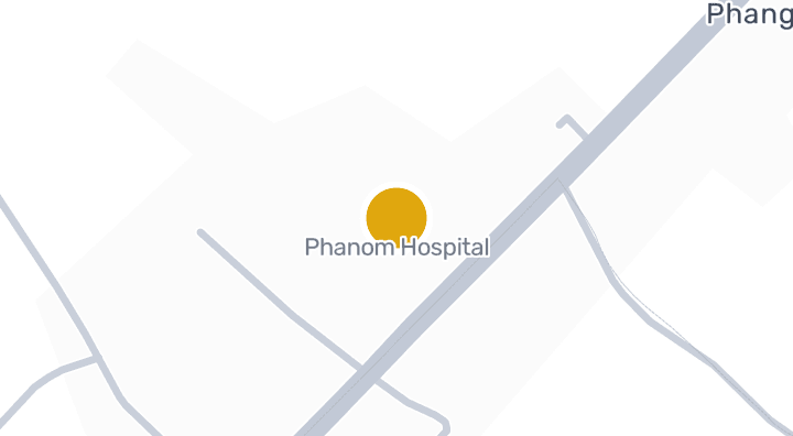แผนที่แสดงโรงพยาบาลพนม