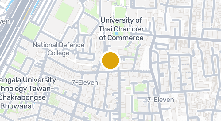 Map showing UTCC Fitness Center