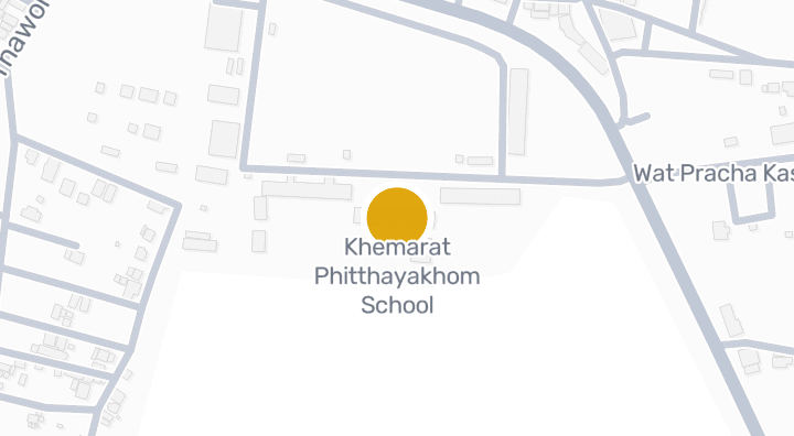 แผนที่แสดงโรงเรียน เขมราฐพิทยาคม