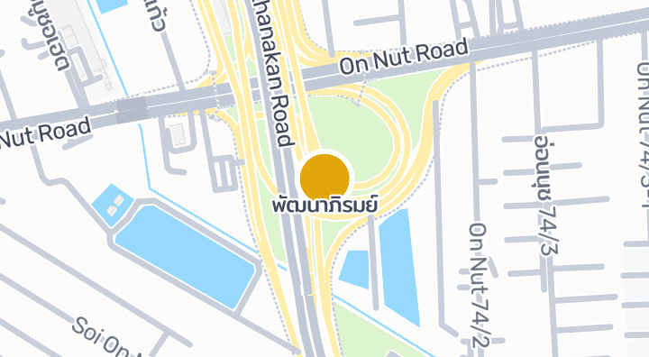 Map showing พัฒนาภิรมย์