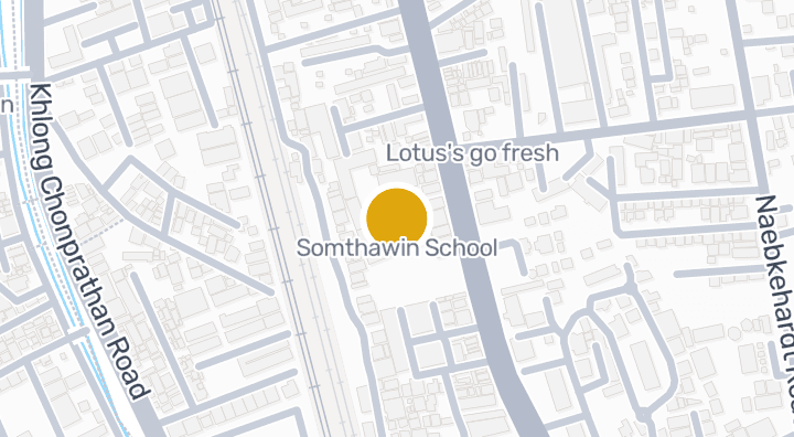 显示Somthawin School的地图