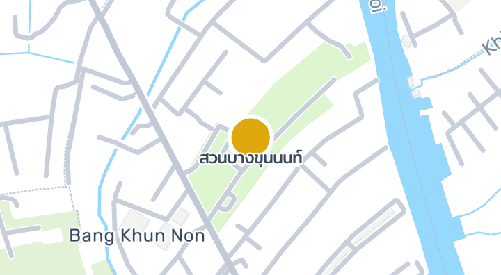 显示สวนบางขุนนนท์的地图