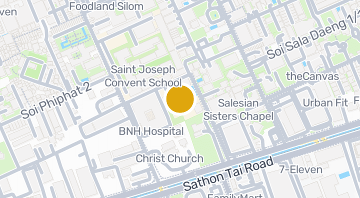 Map showing St. Andrews Sathorn International School