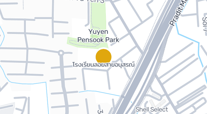 Карта с โรงเรียนลอยสายอนุสรณ์