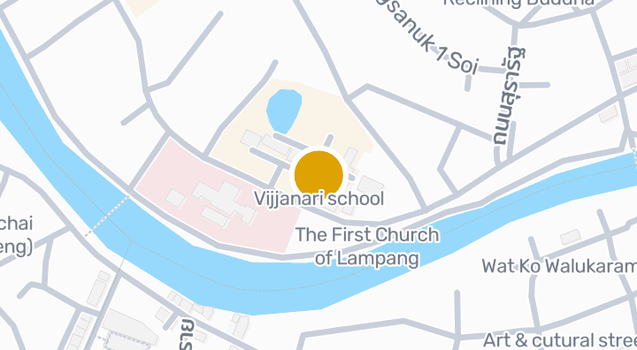 แผนที่แสดงโรงเรียนวิชชานารี
