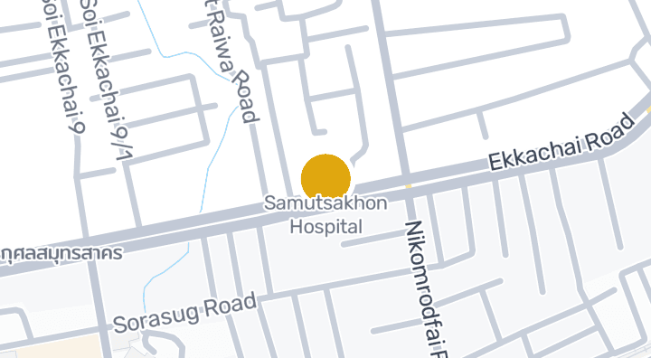 Карта с Samutsakhon Hospital
