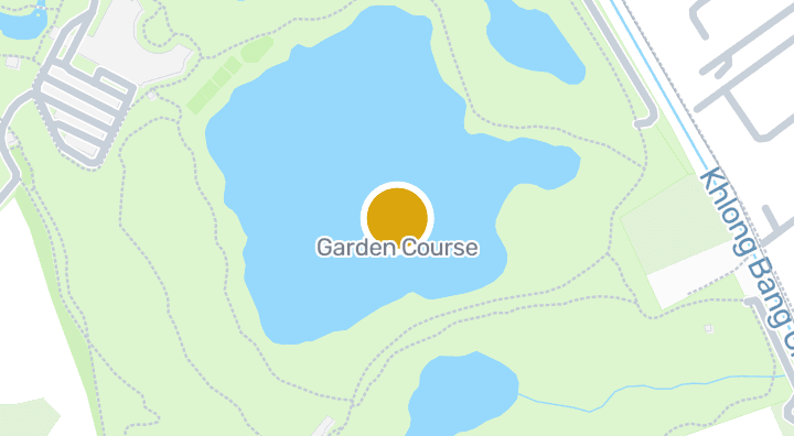 Garden Courseを示す地図