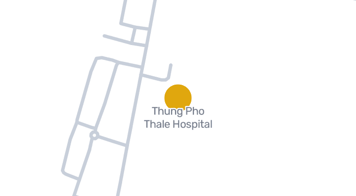 แผนที่แสดงโรงพยาบาลทุ่งโพธิ์ทะเล