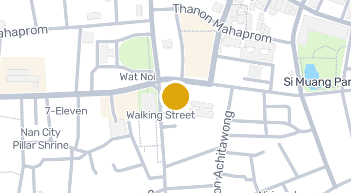 显示ศูนย์บริการนักท่องเที่ยว的地图