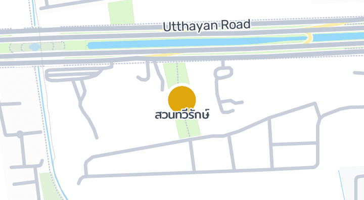 显示สวนทวีรักษ์的地图