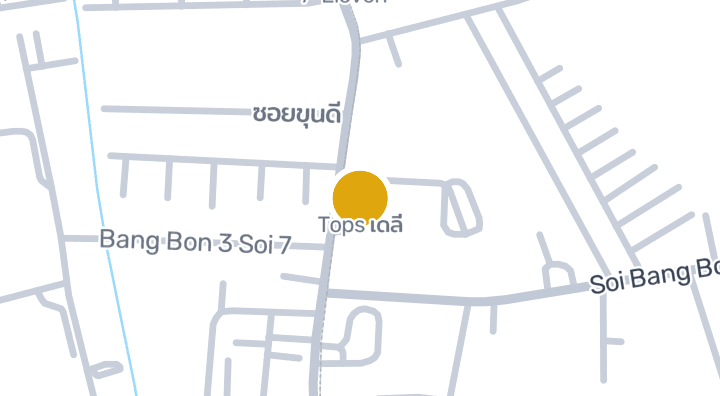 แผนที่แสดงTops เดลี่