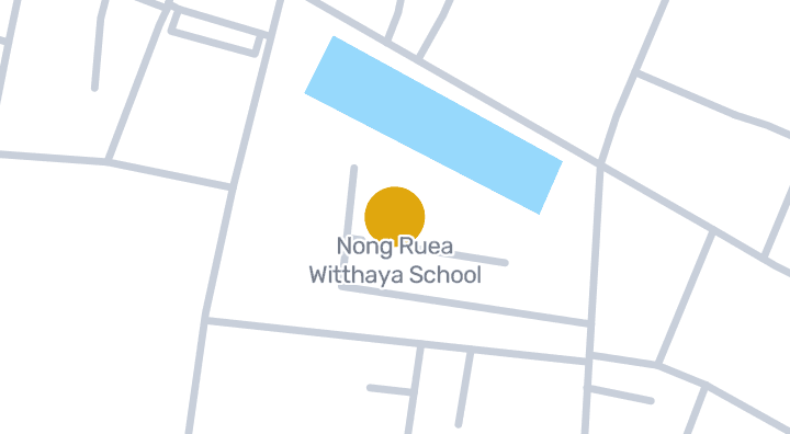 Map showing Nong Ruea Witthaya School