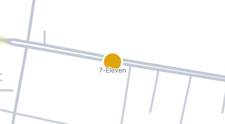 แผนที่แสดง7-Eleven