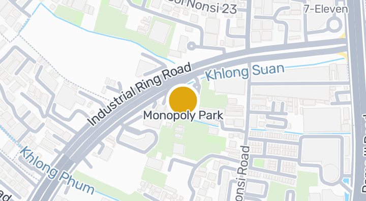 Map showing Monopoly Park