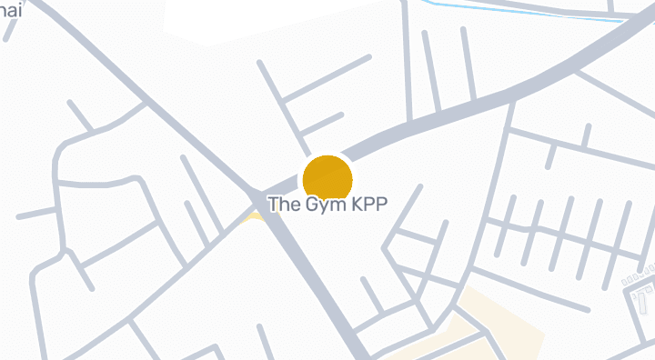 Map showing The Gym KPP