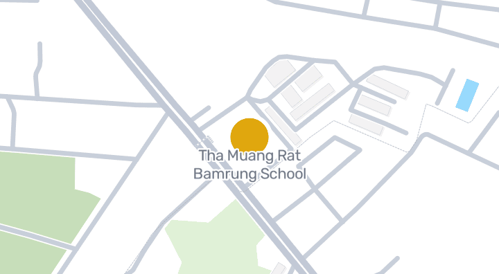 显示Tha Muang Rat Bamrung School的地图