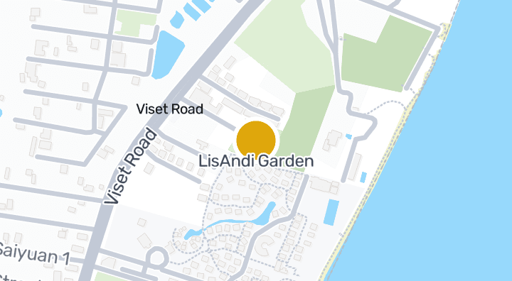 แผนที่แสดงLisAndi Garden