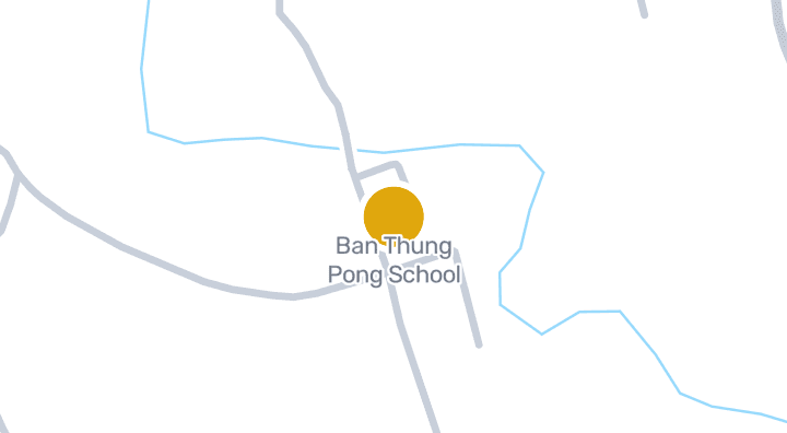 แผนที่แสดงโรงเรียนบ้านทุ่งโป่ง