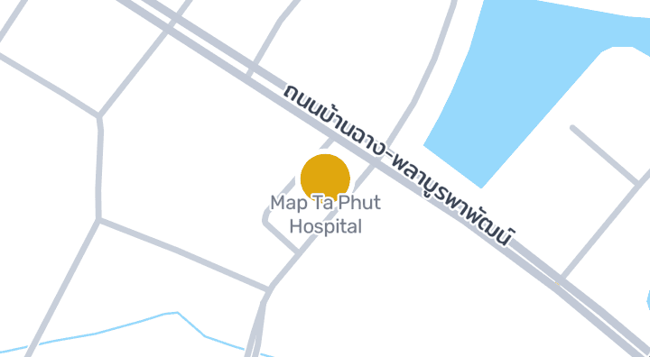 显示Map Ta Phut Hospital的地图
