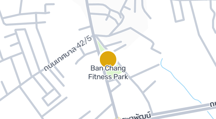 Map showing Ban Chang Fitness Park