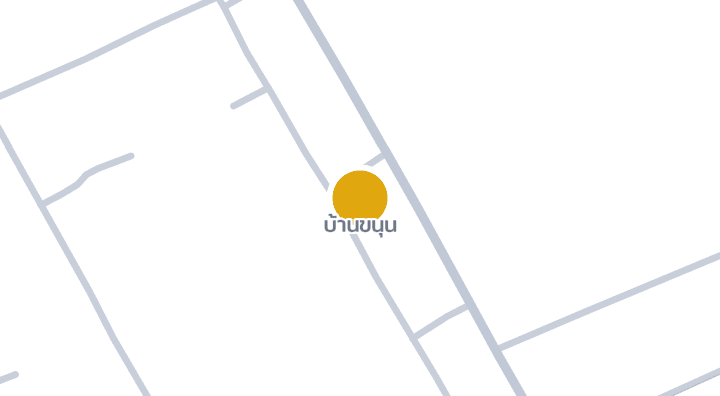 แผนที่แสดงบ้านขนุน
