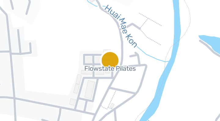 Map showing Flowstate Pilates