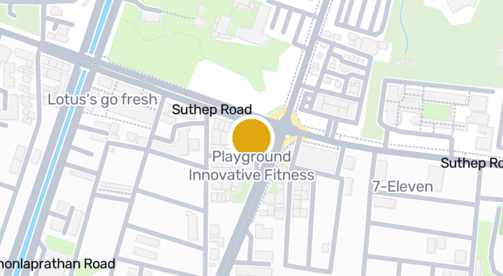 Map showing Playground Innovative Fitness