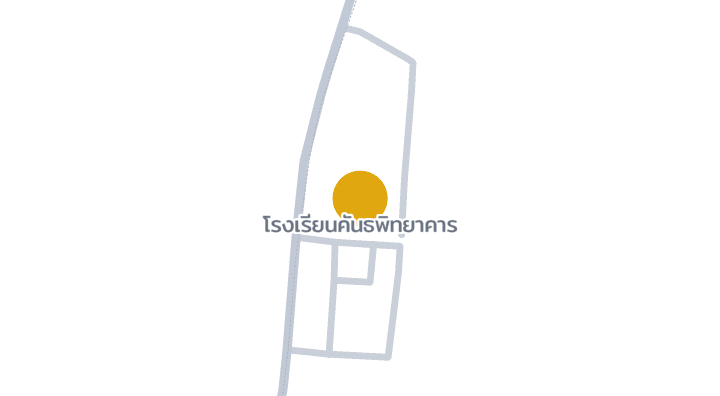 แผนที่แสดงโรงเรียนคันธพิทยาคาร