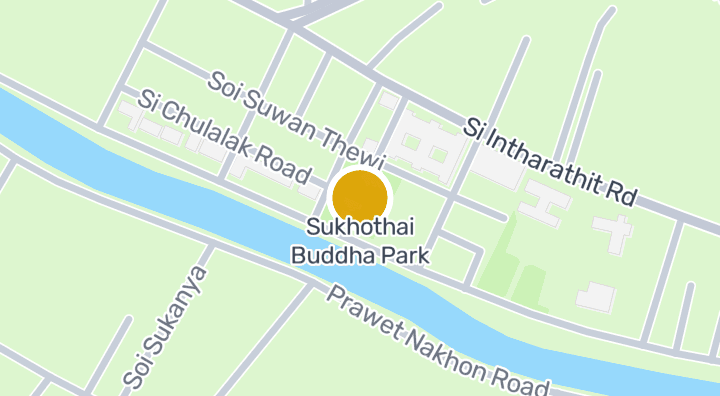 แผนที่แสดงพระพุทธอุทยานสุโขทัย