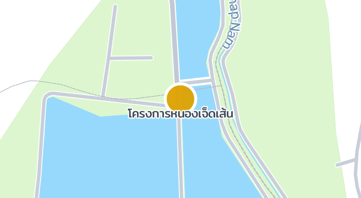 Map showing โครงการหนองเจ็ดเส้น