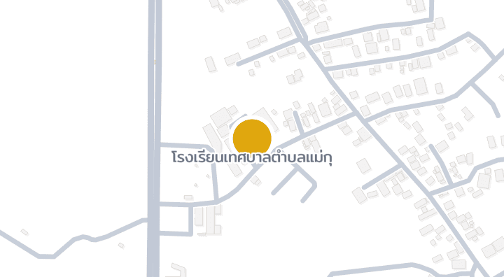 显示โรงเรียนเทศบาลตำบลแม่กุ的地图