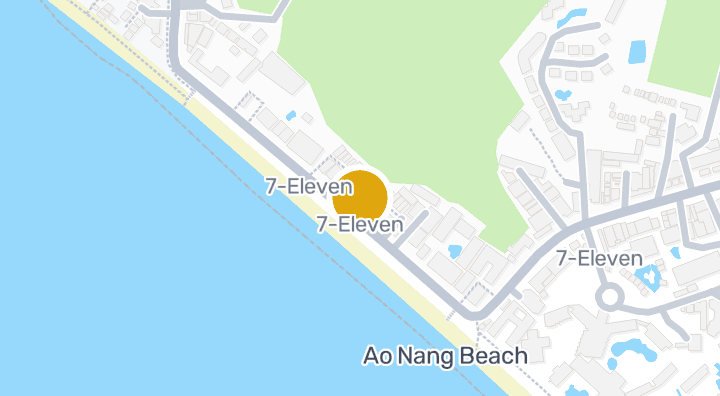 แผนที่แสดง7-Eleven