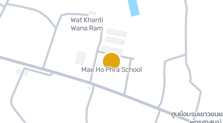 Карта с Mae Ho Phra School