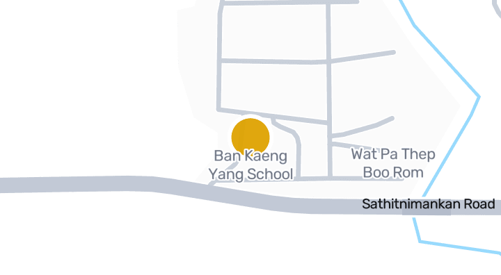 แผนที่แสดงโรงเรียน บ้านแก่งยาง