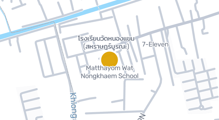 显示Matthayom Wat Nongkhaem School的地图