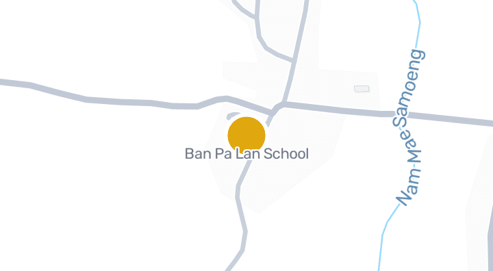 Carte montrant Ban Pa Lan School